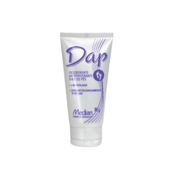 Desodorante Creme Para Pés Dap Bisnaga 80g
