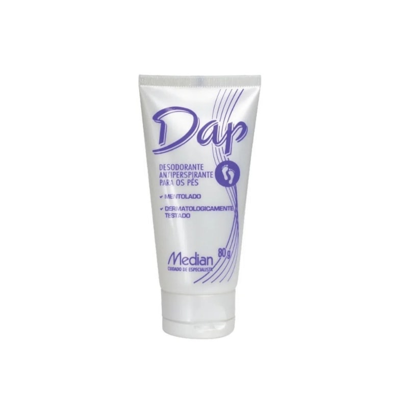 Desodorante Creme para Pés Dap Bisnaga 80g
