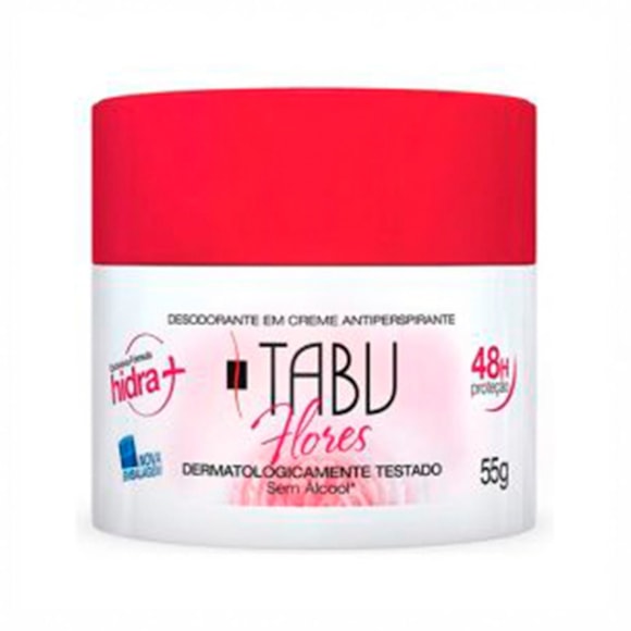 Desodorante Creme Tabu 55g