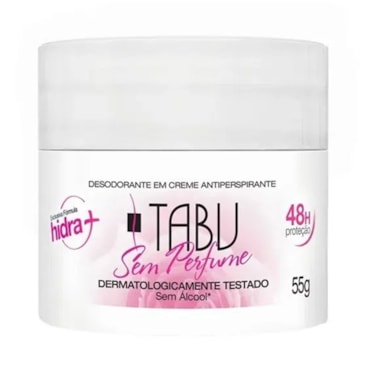 Desodorante Creme Tabu Neutro 55gr