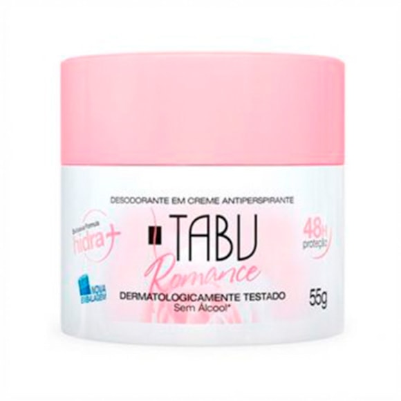 Desodorante Creme Tabu Romance 55g