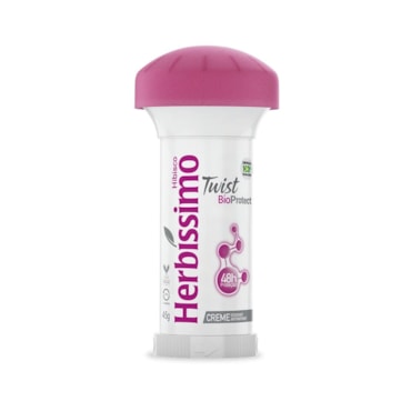 Desodorante Cremoso Stick Herbíssimo Bioprotect Hibisco 45gr