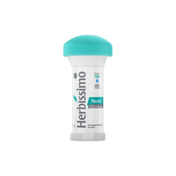 Desodorante Cremoso Stick Herbíssimo Neutro 45gr