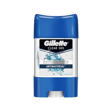 Desodorante Gel Gillette Series Clear Gel Anti Bacteriano 82G