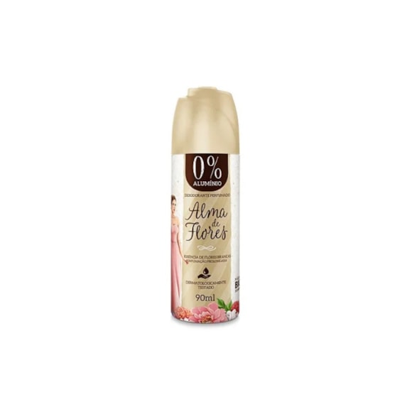 Desodorante Líquido Alma De Flores Brancas 90ml