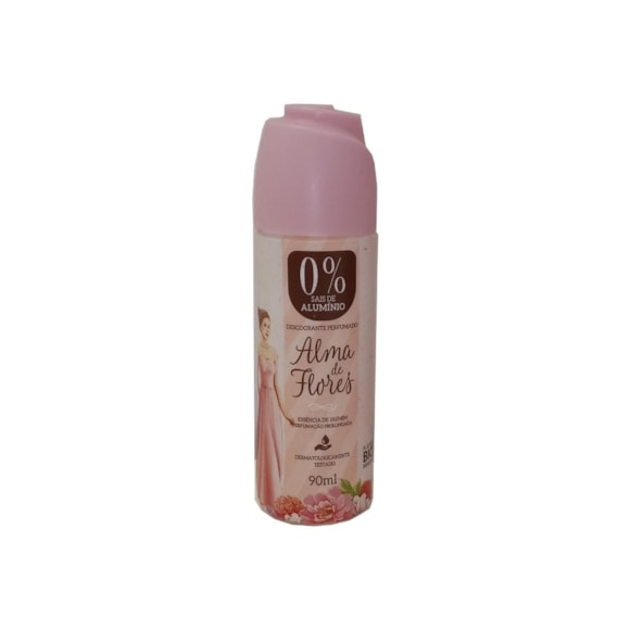 Desodorante Líquido Alma De Flores Essência Jasmin Sem Alumínio 90ml