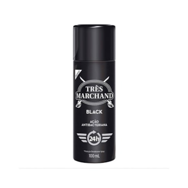 Desodorante Líquido Tres Marchand Black 100ml