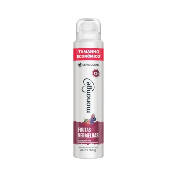 Desodorante Monange Frutas Vermelhas 200ml