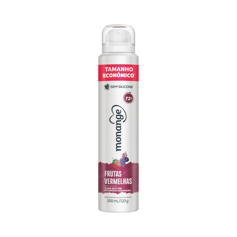 Desodorante Monange Frutas Vermelhas 200ml