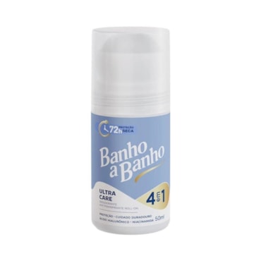 Desodorante Roll On Banho A Banho Feminino 50ml