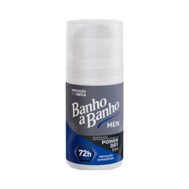 Desodorante Roll On Banho A Banho Masculino Energy Dry 50ml