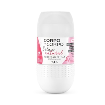 Desodorante Roll On Corpo A Corpo Natural 50ml