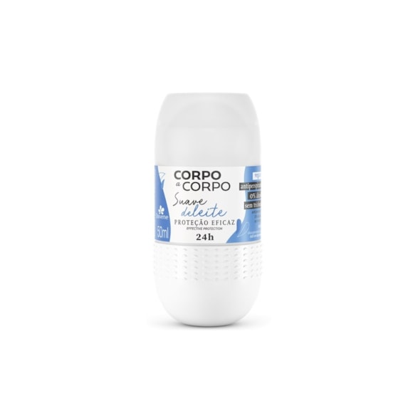 Desodorante Roll On Corpo A Corpo Suave 50ml