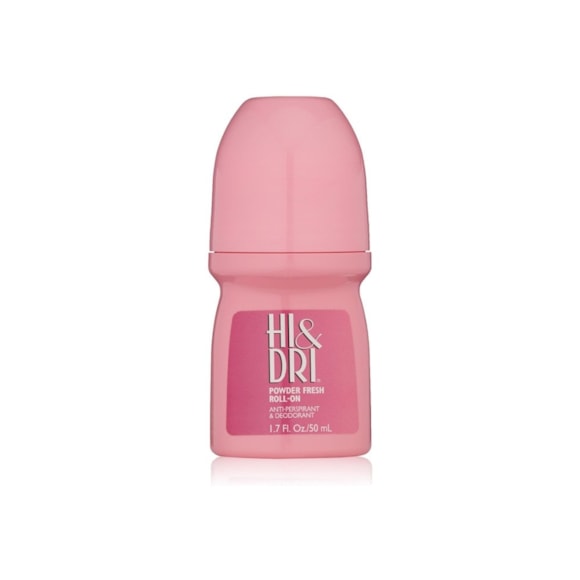 Desodorante Roll On Hi E Dri Powder Fresh Rosa 50ml