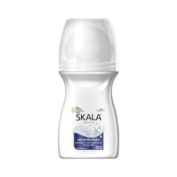 Desodorante Roll On Skala Cristal 60ml
