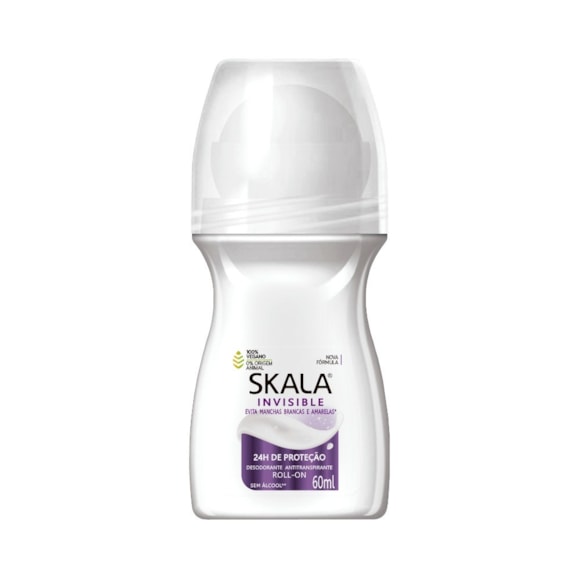 Desodorante Roll On Skala Invisible 60ml