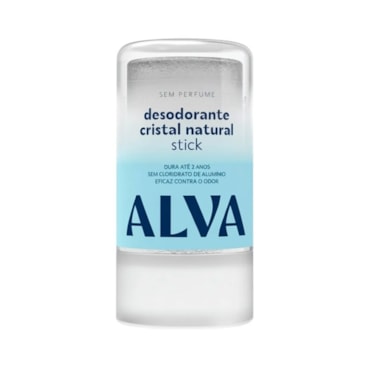 Desodorante Stick Alva Cristal Vegano 120g