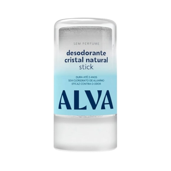 Desodorante Stick Alva Cristal Vegano 120g