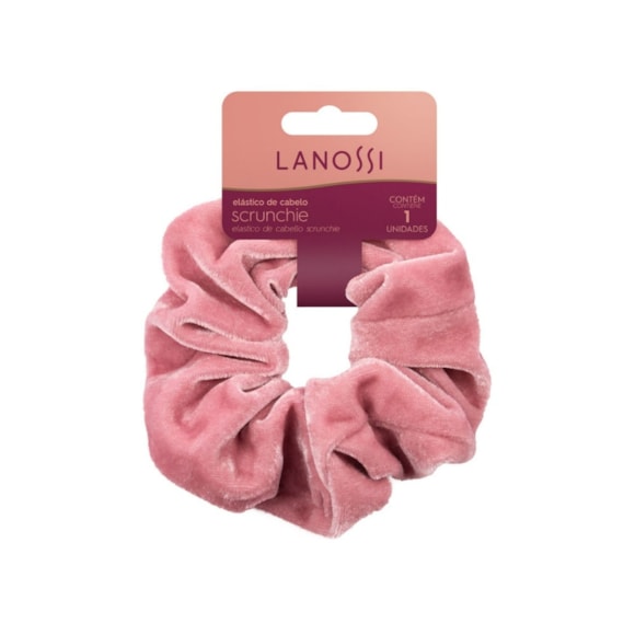 Elástico Cabelo Lanossi Velvet Black