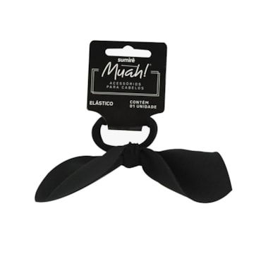 Elástico Muah Preto Sofia G