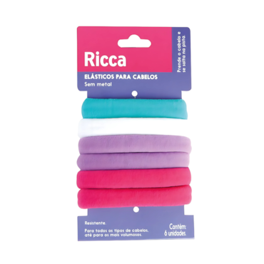 Elástico para Cabelo Ricca Grosso