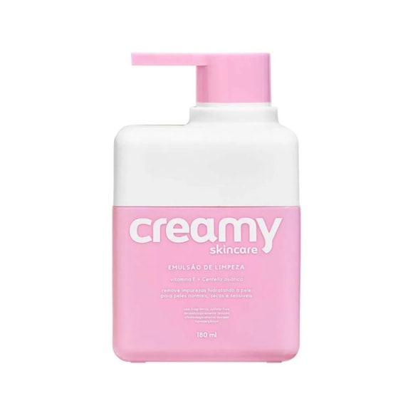 Emulsão de Limpeza Creamy 180ml