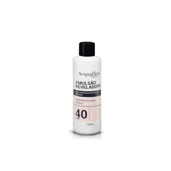 Emulsão Reveladora Acquaflora 40 Vol 120 Ml