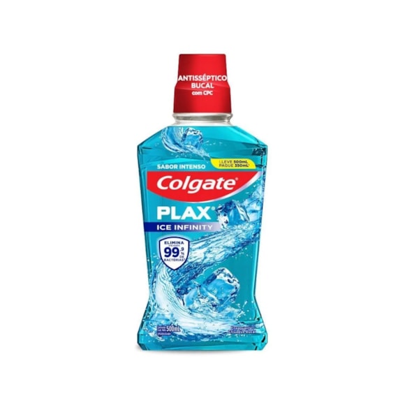 Enxaguante Bucal Colgate Plax Infinity Lv500ml Pg350ml