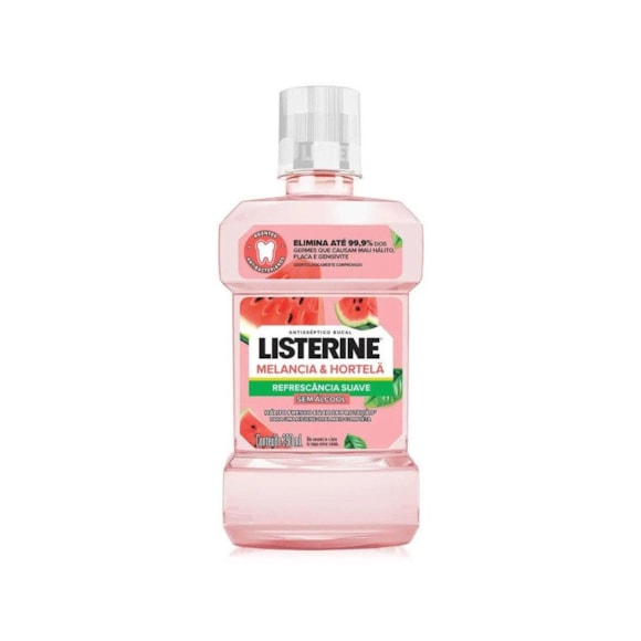 Enxaguante Bucal Listerine Melancia E Hortela 250ml