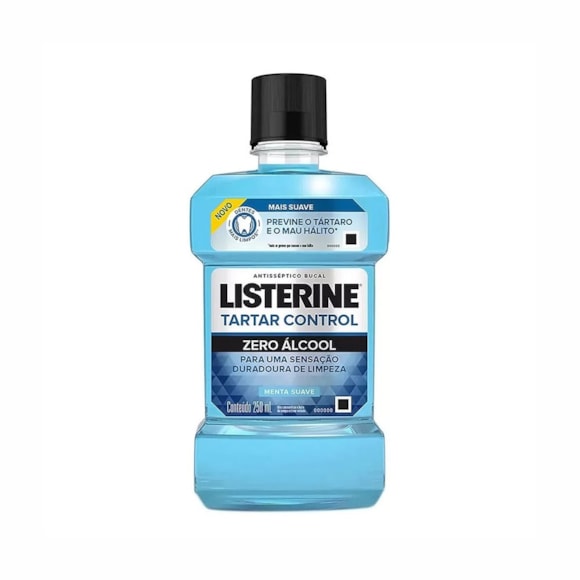 Enxaguante Bucal Listerine Tartar Control Zero Álcool 250ml