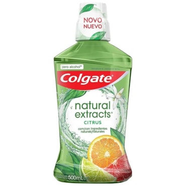 Enxaguatório Bucal Colgate Natural Extracts Citrus 500ml