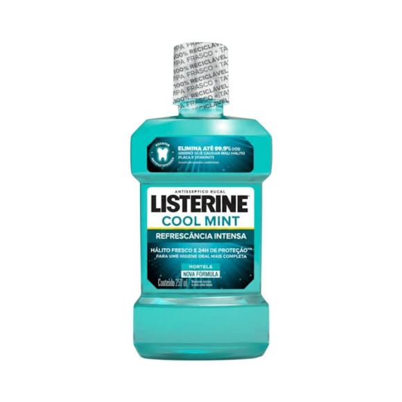 Enxaguatório Bucal Listerine Cool Mint 250Ml