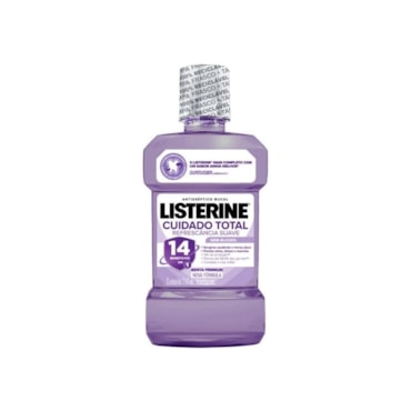 Enxaguatório Bucal Listerine Cuidado Total Zero 250Ml