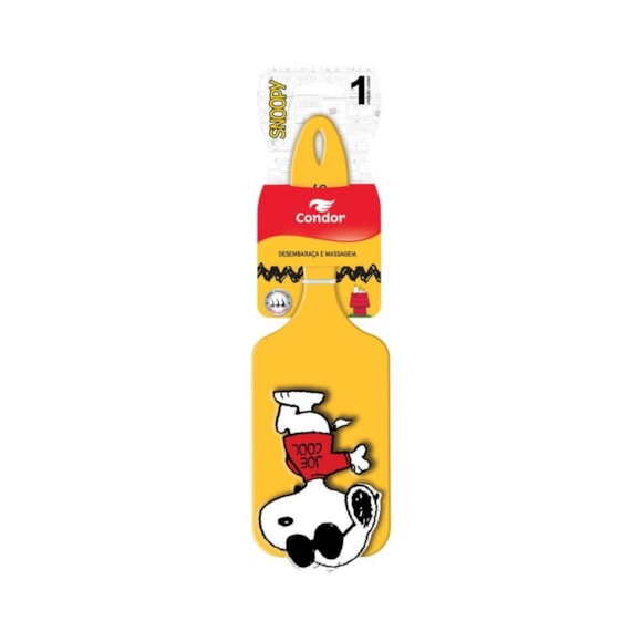 Escova Cabelo Condor Raquete Snoopy