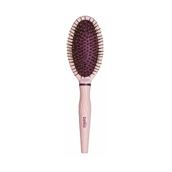 Escova De Cabelo Belliz Pink Cassis Oval