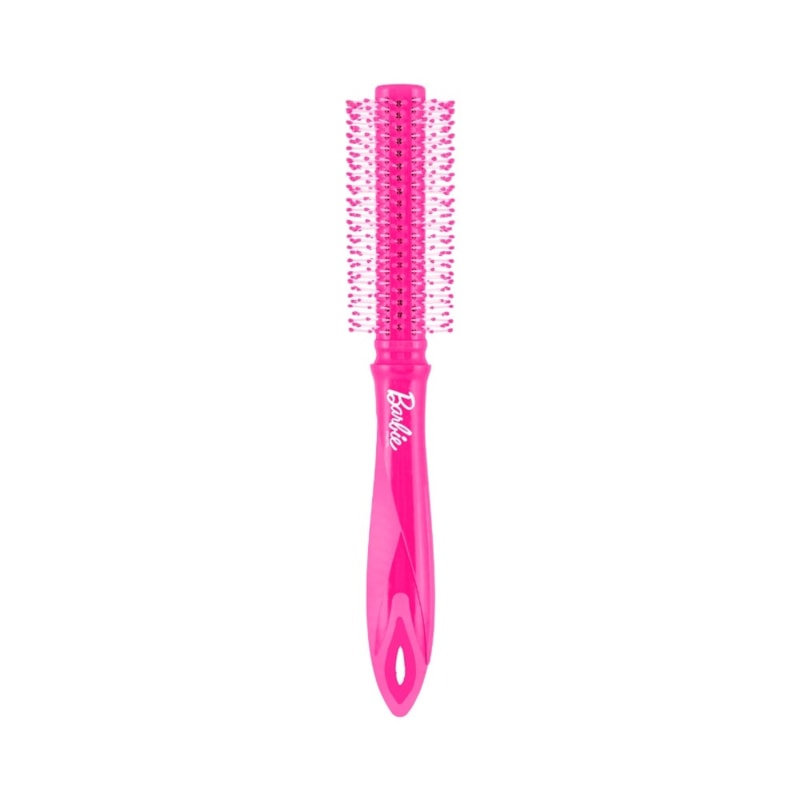 Escova de Cabelo Condor Barbie Redonda Rosa