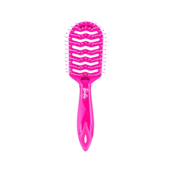 Escova De Cabelo Condor Rosa Barbie Vazada