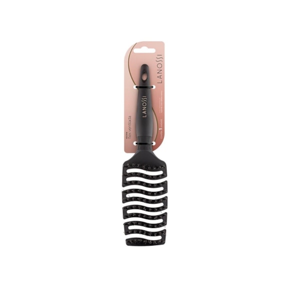 Escova De Cabelo Lanossi Ventilada Flex