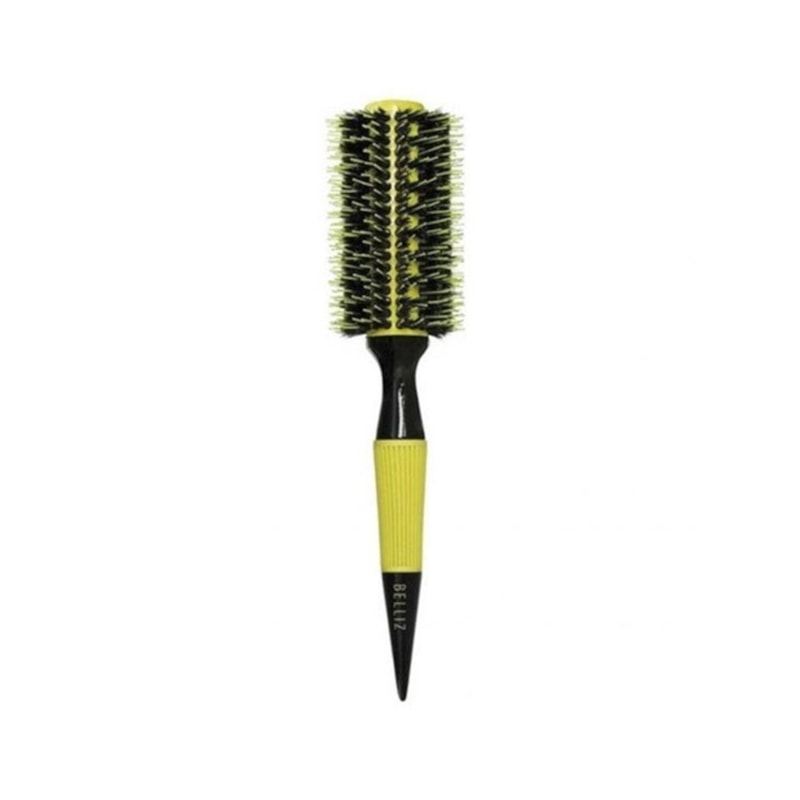 Escova de Cabelo Madeira Belliz Premium Color Ceramica 27