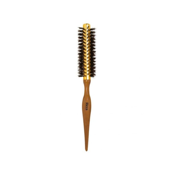Escova De Cabelo Madeira Ricca Metal Point 14