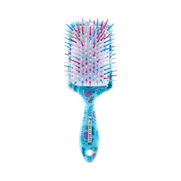 Escova de Cabelo Marco Boni Disney Kids Raquete Sereia Azul