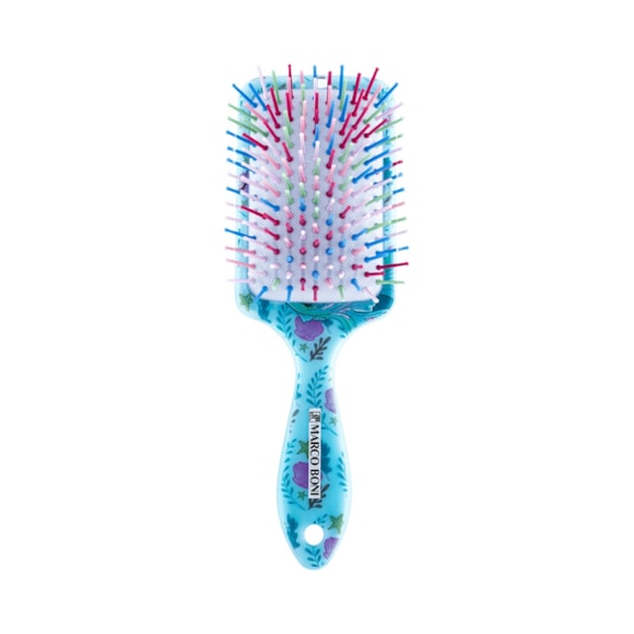 Escova de Cabelo Marco Boni Disney Kids Raquete Sereia Azul