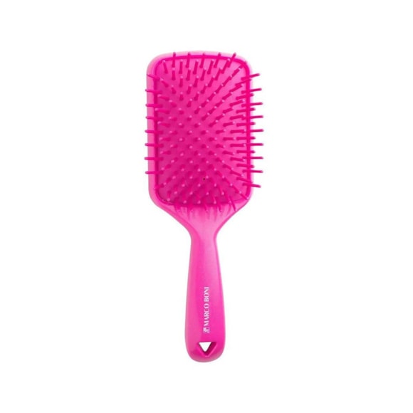 Escova De Cabelo Marco Boni Flex Color Raquete Almofadada 7355
