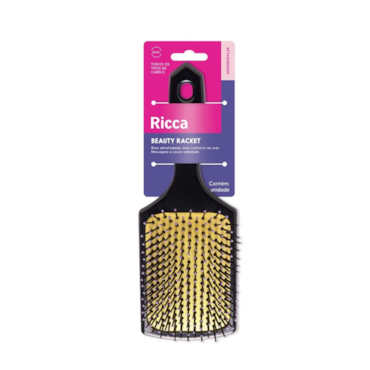 Escova de Cabelo Ricca Basic Racket Colors