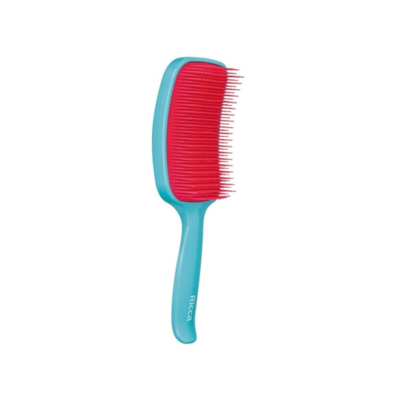 Escova De Cabelo Ricca Raquete Flex Blue 451