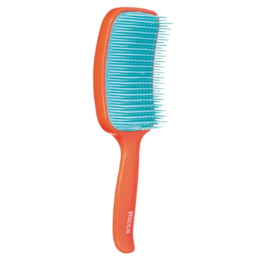 Escova De Cabelo Ricca Raquete Flex Red 452