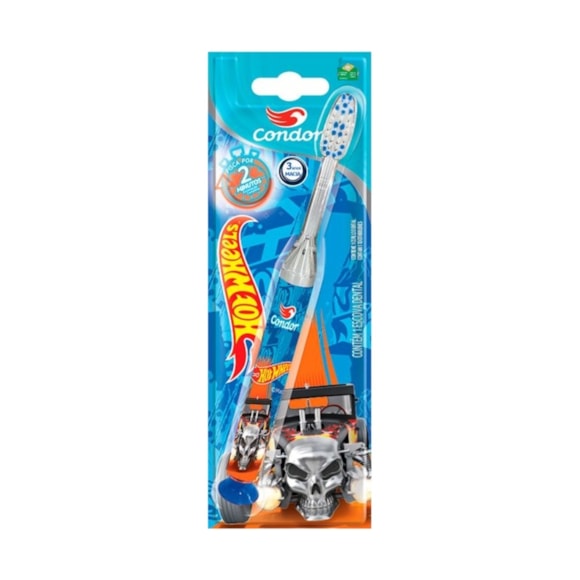 Escova Dental Condor Led Hot Wheels