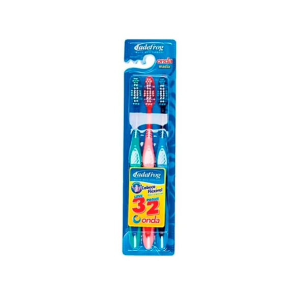 Escova Dental Jadepro Onda Leve 3 Pague 2