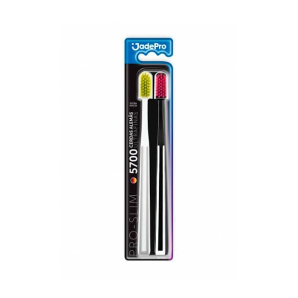 Escova Dental Jadepro Pro Slim c/2un