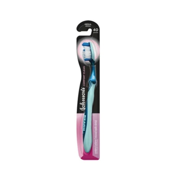 Escova Dental Johnson's Reach Confort Clean 40 Média